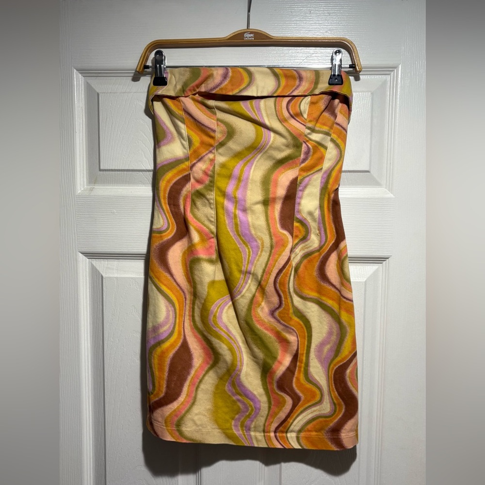 Wild Fable Retro Strapless Mini Dress
